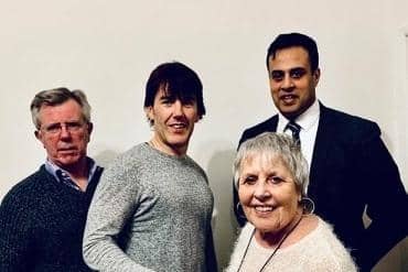 Councillor Richard Hunt (far left) has announced his decision to quit the Tory party and sit as an independent on Wakefield Council. Coun Hunt is pictured with former Wakefield South ward councillor Karl Johnson, Wakefield Conservative Group