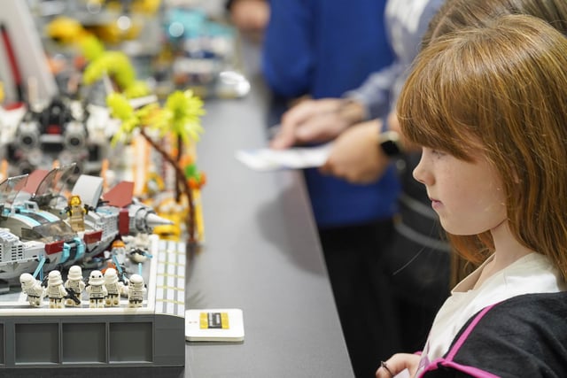 The Wakefield centre hosted a day full of Lego for families.