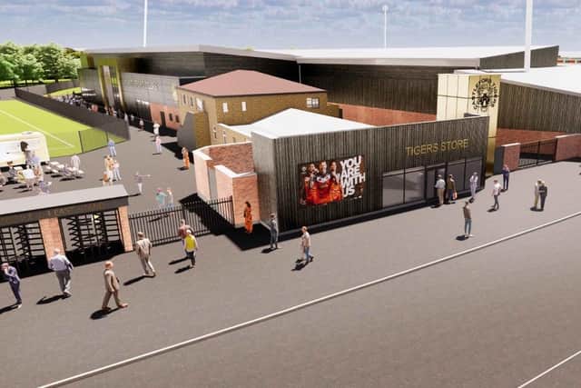 Proposals for Castleford Tigers\' ground includes building a new east stand.