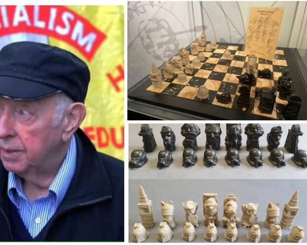 An extremely rare chess set depicting key political figures of the Miners’ Strike 1984/85, including Margaret Thatcher and Arthur Scargill, has gone on display at National Coal Mining Museum for England (NCMME) as part of their free year-long exhibition, 84/85 – The Longest Year.