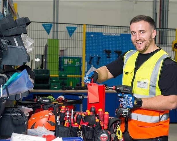 Dominic O’Keefe, who works at Amazon’s sortation centre in Knottingley as a reliability maintenance engineering (RME) technician, was nominated for the award by his colleagues.