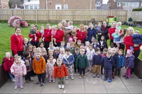 Safe n Sound Nursery in Featherstone is celebrating their Outstanding Ofsted report.