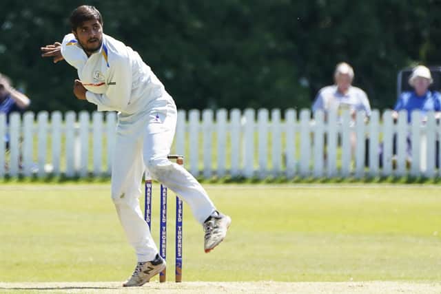 Shubham Sharma took two wickets and scored 20 runs for Wakefield Thornes.