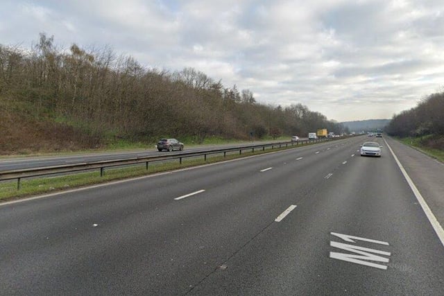 M1, from 9pm February 12 to 5am February 14, slight delays (under 10 minutes): M1 northbound and southbound, junction 38 to junction 39, lane closure for general cleaning and maintenance works.