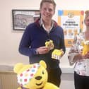 F.Hinds' Jeremy Hinds and Natasha House launching the Children In Need Appeal collection.