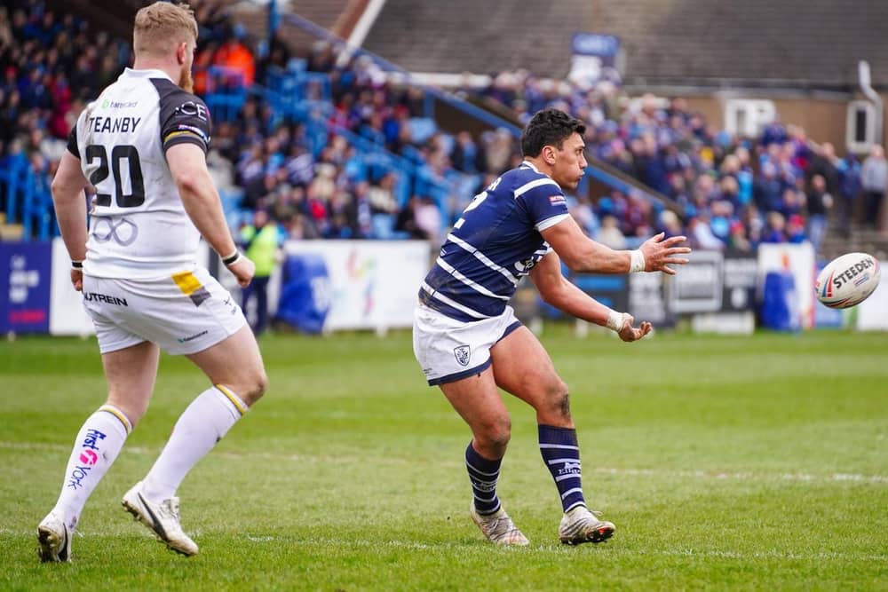 Elijah Taylor is one of the ex-players owed money when Featherstone Rovers went into administration. Picture: JLH Photography