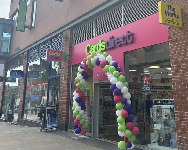 Cards Direct has opened up a store in Trinity Walk, Wakefield.