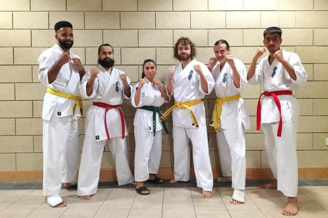 Members of West Yorkshire Karate Kyokushin who took part in the British Open Kyokushin Knockdown tournament in London.