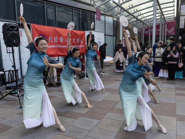 Celebrating Chinese New Year at Trinity Walk.