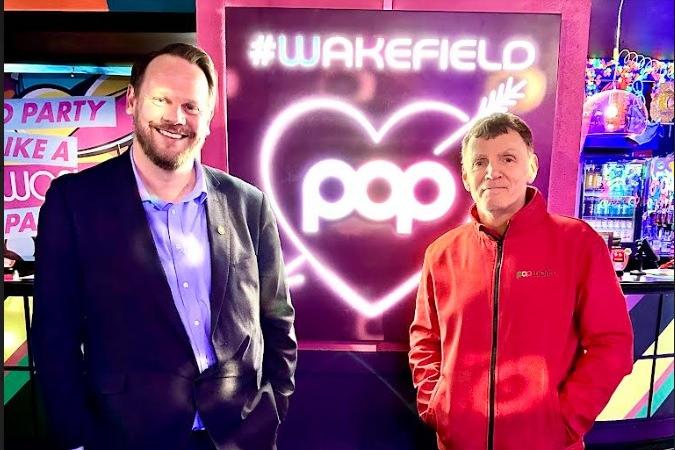 Pop-tastic late-night venue, Popworld, Wakefield, formerly known as Reflex, recently welcomed local MP Simon Lightwood to tour the site following a significant £250,000 investment from award-winning Stonegate Group.