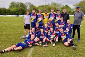 Wakefield Athletic A's double cup winners who added the President's Trophy to the Premiership Two League Cup following their 5-3 penalty shoot-out success against West End Terriers.