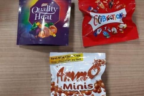 West Yorkshire Police seize edible cannabis that drug dealers had disguised as Christmas chocolate
