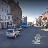 The incidents took place on Queen Street and Westgate, Wakefield, on Monday night .