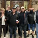 National Coal Mining Museum staff pictured with Wakefield Council leader Denise Jeffery at County Hall after the local authority voted in favour of them over a pay dispute.