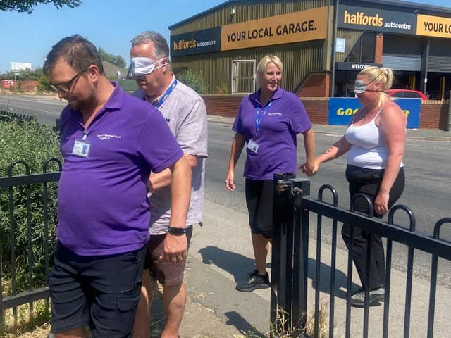 Guide Dogs partnered with the Age UK Wakefield District to improve the awareness and skills of volunteers who work with those living with sight loss in the region.