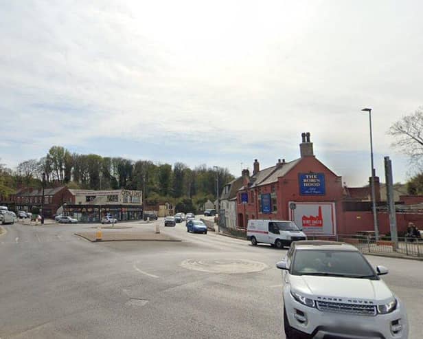 Motorists are facing delays following a road accident in Pontefract.