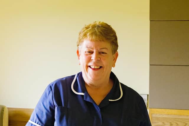 Nurse Manager Jo Benson from The Prince of Wales Hospice.