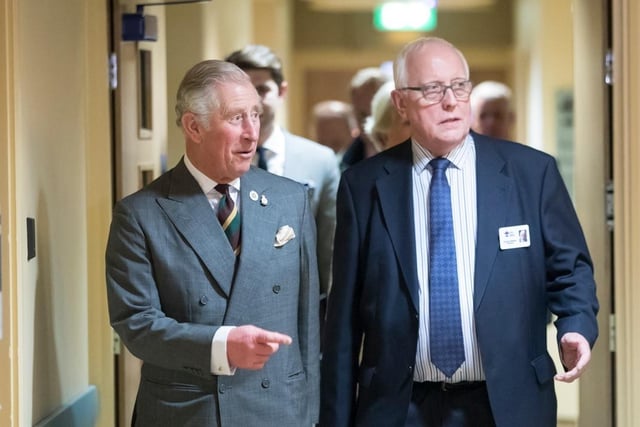 Prince Charles, Prince of Wales during a visit to the The Prince of Wales Hospice on March 22, 2017.