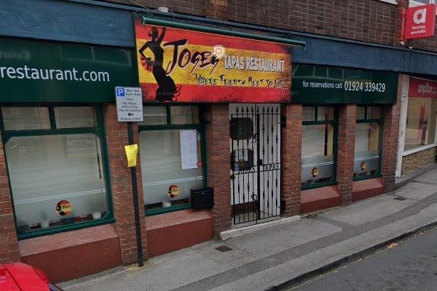 Jose's Tapas Restaurant, Cross Street, Wakefield. Serves authentic Spanish tapas as well as paella and other main meals. Has an average of 4.8 stars out of five from 396 reviews. "First visit to Joses and it didn't disappoint. The service was brilliant and the six dishes we ordered were cooked to perfection. Definitely on our regular restaurant circuit."