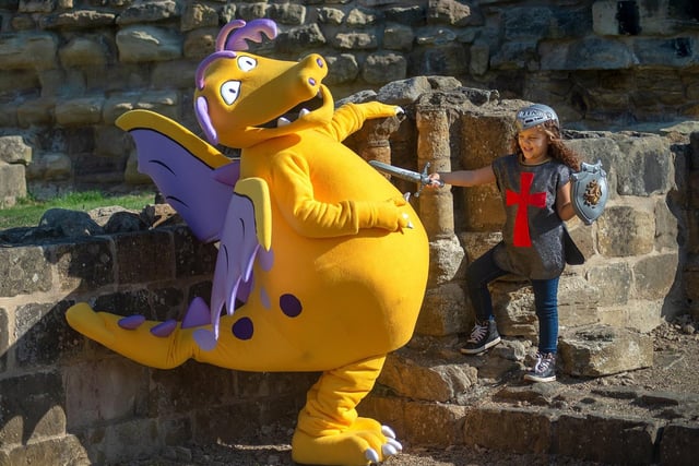 The Easter Dragon Egg Hunt at Pontefract Castle is back for another year, and better than ever! Help Ilbert the Dragon find all his eggs on a special trail from March 23 to April 1. Join in with different dragon activities throughout the week, including craft activities, storytelling and games. The Castle will also host the Great Big Dragon Parade on March 28 where children are encouraged to dress up as a dragon. (Image: Kyte Photography)