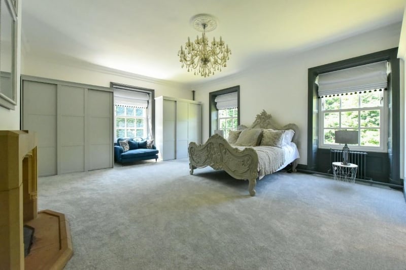 The master bedroom has fitted wardrobes, coving to ceiling, carpet to floor, two Victorian column radiators and a great walk-in ensuite area.