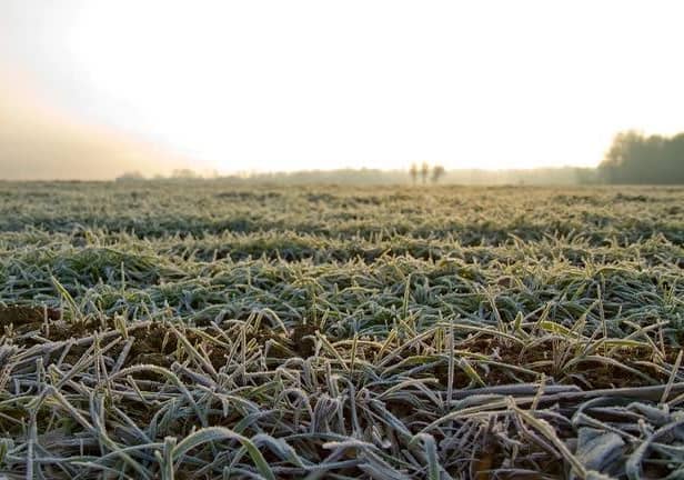 Frosty mornings are on the way for Wakefield.