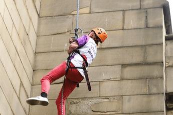 This was the triumphant return of Wakefield Cathedral’s annual Abseil Fundraiser after a post-covid break.