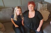 Ruby Noon pictured with mum Faye