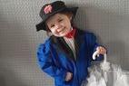 Sharon Townend shared a photo of Addison Grey, aged four, as Mary Poppins.