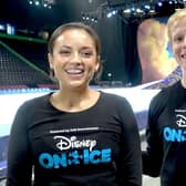 Disney On Ice's Dream Big Cinderella Antonia Mitchell and her real life Prince Charming Bob Goodwin
