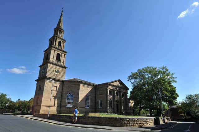 St Peter and St Leonard's Church in Horbury, designed by Yorkshire architect John Carr, a native of Horbury.