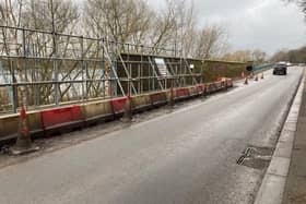 Wakefield Council has confirmed that temporary traffic lights will be in place until at least May while repairs continue to a historic bridge on Doncaster Road.