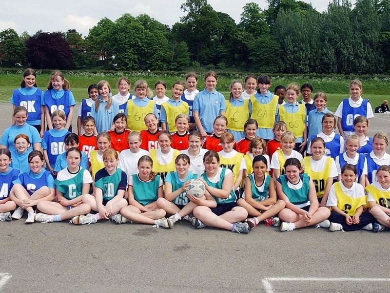 Junior netball tournament - Kettlethorpe High School.