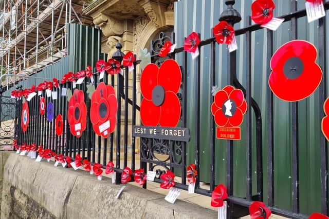 Lest We Forget: Poppies have been used as a sign of Remembrance since 1919.