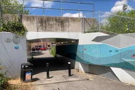 The underpass, which links Castlefields car park to the town centre, is to get a £150,000 upgrade to include new lighting, public artwork and CCTV.
