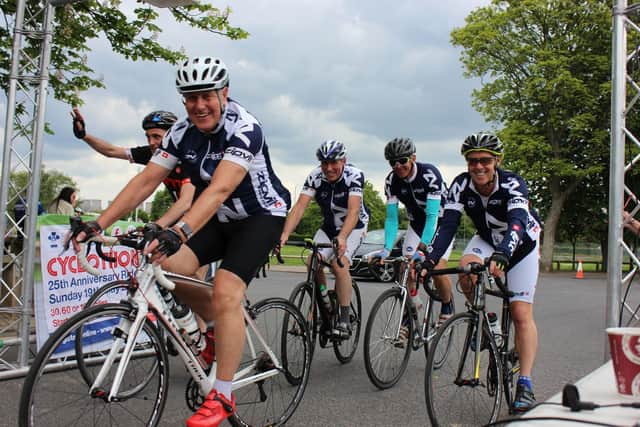 The Prince of Wales Hospice Cyclothon, pictured here in 2019, is back this May and will feature a fun day and a new route