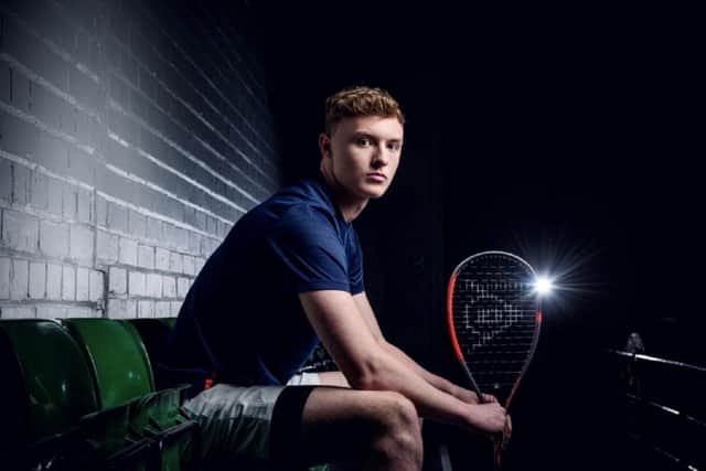 Sam Todd is aiming to rise the squash ranks again after overcoming injury.