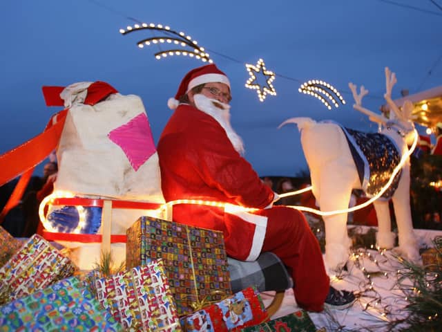 Santa will tour Ossett and Horbury on Tuesday, December 13 and Wednesday, December 14.