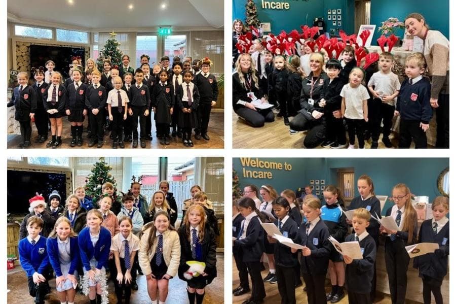 'Kindness and togetherness': Pontefract pupils spread Christmas cheer at ...