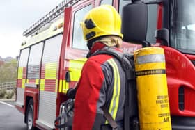 Firefirghters were called to a house blaze