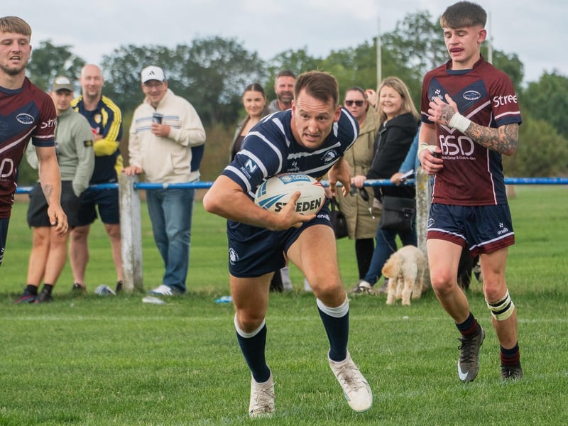 Davi Garahan completes his hat-trick.