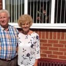 John and Pamela are celebrating their sapphire wedding anniversary today.