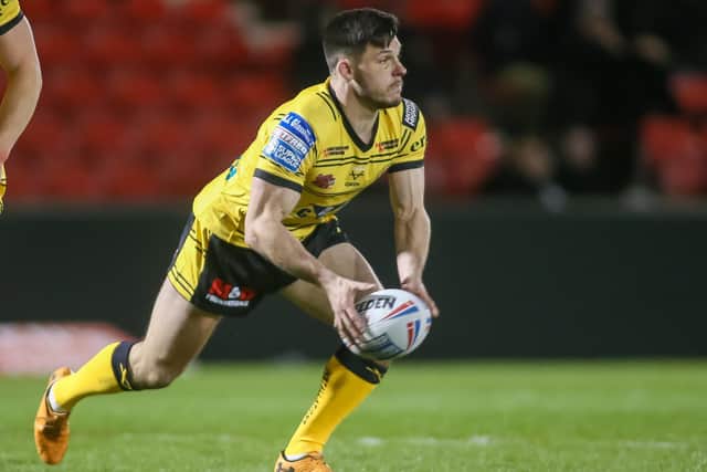 Niall Evalds has not been offered a new contract by Castleford Tigers. Picture: Simon Hall