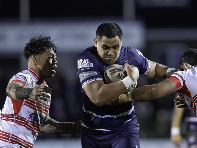 Junior Moors could play against former club Castleford Tigers in the New Year's Eve game with Featherstone Rovers. Picture: Allan McKenzie/SWpix.com