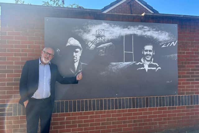 Jon Trickett in Featherstone,