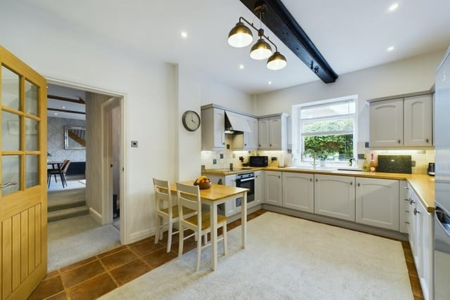 This quirky and characterful kitchen also has a modern twist to suit contemporary living.
