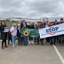 Protest against the Crofton development