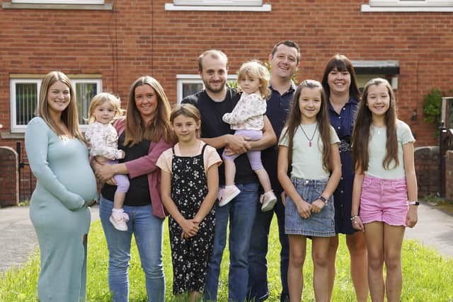 A street in Ossett with two sets of twins is expecting a third set in January next year.
