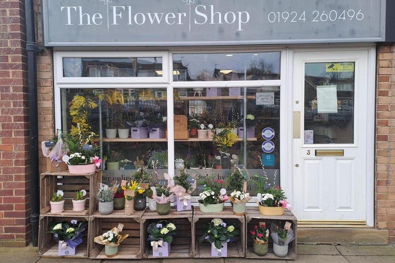 The Flower Shop is on Horbury Road in Ossett