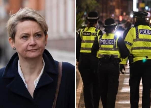 Yvette Cooper has spoken of her shock at the stabbings in Ossett and in Castleford at the weekend and is calling for more police officers to be brought back on the beat.